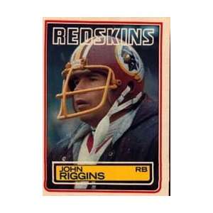  1983 Topps #198 John Riggins