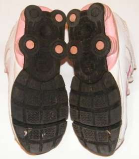 NIKE Shox 11c Toddler Shoes 11 White Running Pink Infant Child Kid 