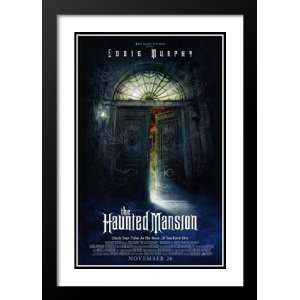  The Haunted Mansion 20x26 Framed and Double Matted Movie 