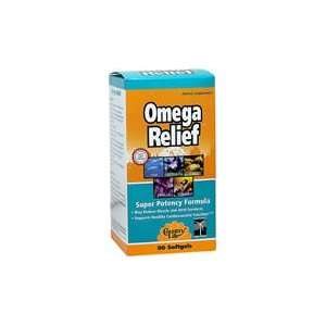  Omega Relief Super Potency Formula 90 Softgels Health 