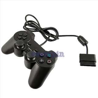   Black Shock Game Controller Joypad for Sony Playstation 2 PS2  