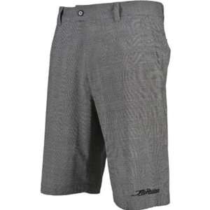   Racing Mulligan Mens Shorts Sports Wear Pants   Grey Plaid / Size 32