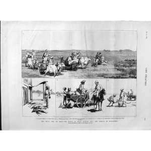    1875 PRINCE WALES INDIA HUNTING CHEETAH MUCKINPOORA