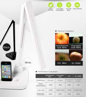 Diasonic DL 70iSH iPod iPhone Dock LED Desk Lamp  