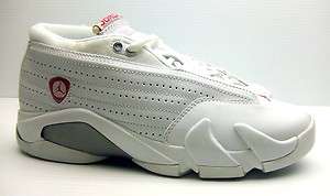   RETRO LOW XIV Nike Shoes Sneakers White Cerise Green 5 Y Girls  