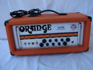 Orange AD30   2 CHANNEL TUBE AMP HEAD    IN CONTINENTAL 