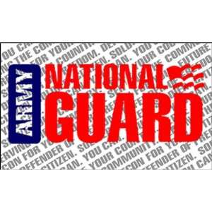 3x5 ft National Guard Flag Patio, Lawn & Garden
