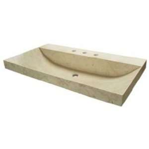 Madeli SB A6336P RC Sorrento 39 Sorrento Stone Top Mount Bathroom Sink 