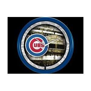  Authentic Street Signs Chicago Cubs Plasma Clock Sports 