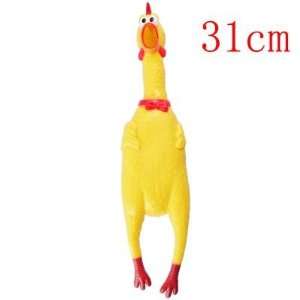  Stress Reliever Screaming Hen Squeezy Toy   Yellow Toys 