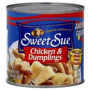 Sweet Sue Chicken & Dumplings 20oz 6 Pack  Grocery 