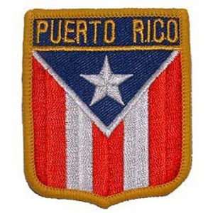  Puerto Rico Shield Patch 2 1/2 x 3 Patio, Lawn & Garden