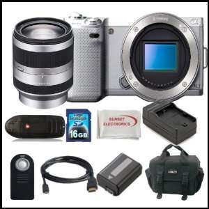 com Sony Alpha Nex 5N Kit with 18 200mm Lens. Package Includes Sony 