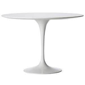  36 Saarinen Style Tulip Dining Table in White