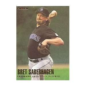  1996 Fleer #374 Bret Saberhagen