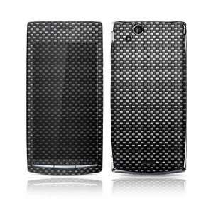  Sony Ericsson Xperia Arc Decal Skin Sticker   Carbon Fiber 