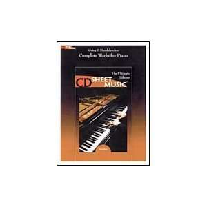  Grieg & Mendelssohn Complete Works for Piano CD ROM 