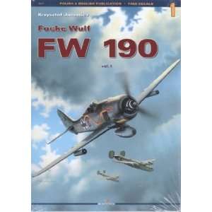  Kagero Monographs Focke Wulk Fw190 Vol.1 Toys & Games
