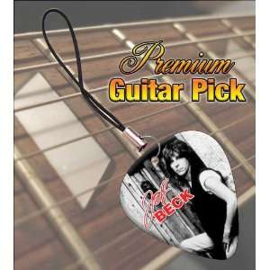  Jeff Beck Premium Guitar Pick Phone Charm Musical 