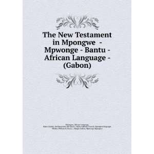    Mpwonge   Bantu   African Language   (Gabon) African Language 