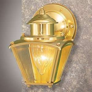  International 7719 10 Solid Brass Outdoor Sconce