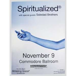  Spiritualized Soledad Brothers Concert Poster 2003