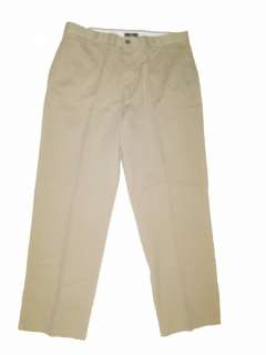 Dockers Classic Brushed Cotton Pants light khaki NWT   