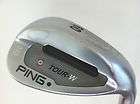 Ping Tour W 60* Brushed Silver Wedge w/ AWT S Flex shaf