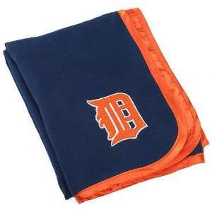   Tigers Receiving Blanket MLB Major League Baseball 30x40 Baby