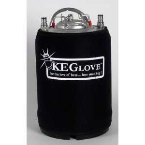  2.5 3 Gallon Keg Insulated Sleeve Only, Black. Everything 