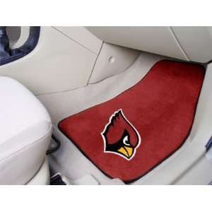  Arizona Cardinals 2 PIECE CARPET CAR/TRUCK/AUTO FLOOR MATS 