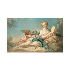  Francois Boucher   Clio, The Muse Of History And Song 