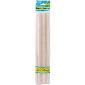  Dowel Rods 12 7/16, 6/Pkg. Arts, Crafts & Sewing