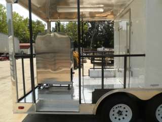   SMOKER FOOD TRAILER WITH APPLIANCES AND A OLE HICKORY SMOKER  