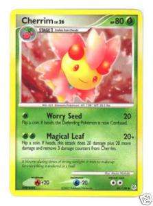 POKEMON CARD CHERRIM LV.26 45/130 DIAMOND & PEARL  