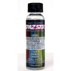   Clear Coat Airbrush Paint 2oz   For Mirror Chrome Toys & Games