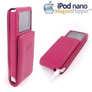  Sena iPOD Nano MagnetFlipper Pink Leather Case  