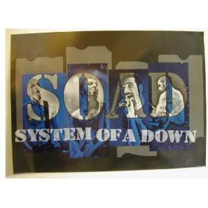  System Of a Down Poster S.O.A.D. Soad Band Shot 