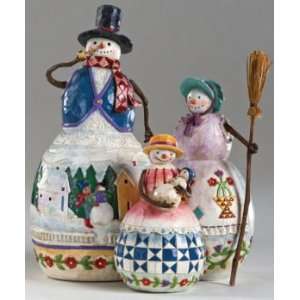   Warm Hearts On Frosty Days Snowman Family #4005442