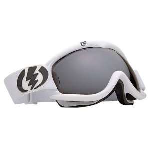  Electric EG1S Snowboard Goggles Gloss White/Silver Sports 