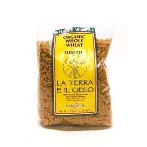 La Terra E Il Cielo Organic Whole Wheat Tubetti Pasta 1.1 lb  