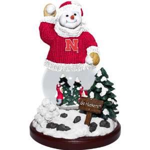  Nebraska Cornhuskers Snowman Snowfight