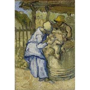  Sheep Shearer (After Millais) San Remy    Print