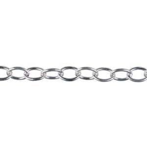 Cousin Beyond Beautiful Metal Chain 30 (Large Oval Links)   Silver 