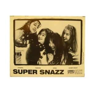  Super Snazz Press Kit and Photo Superstupid LP Everything 
