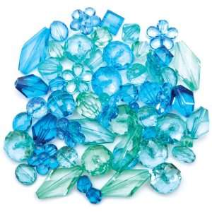  Urban Ice Mixed Acrylic Beads 5 Oz/Pkg Aquarius