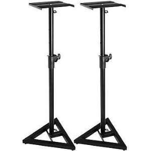  OnStage SMS6000 Pair Adjustable Studio Monitor Stands 