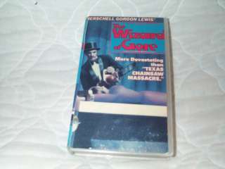   OF GORE VHS HERSCHELL GORDON LEWIS SLASHER CULT HORROR MAGICIAN  