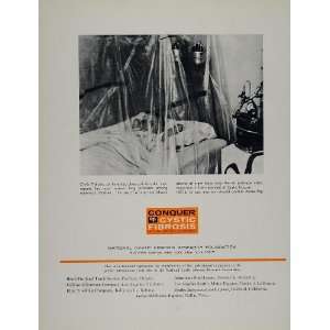  1964 Ad Cystic Fibrosis Research Foundation Mist Tent 