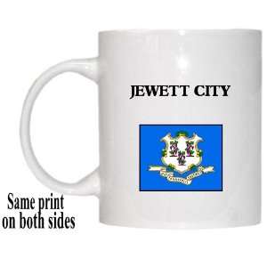    US State Flag   JEWETT CITY, Connecticut (CT) Mug 